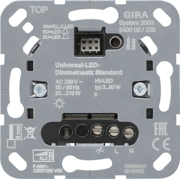 Gira Systeem 3000 Universele LED Dimmer