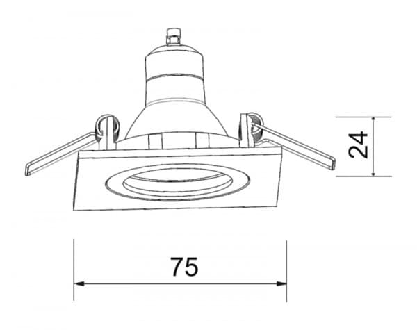 Inbouwspot type 159 - Afbeelding 5