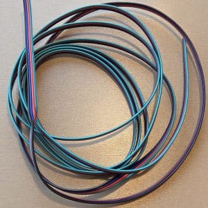 Losse 4-aderige kabel tbv RGB LED strip, per mtr