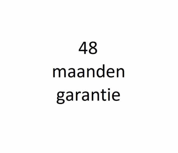 Garantie 48 maanden