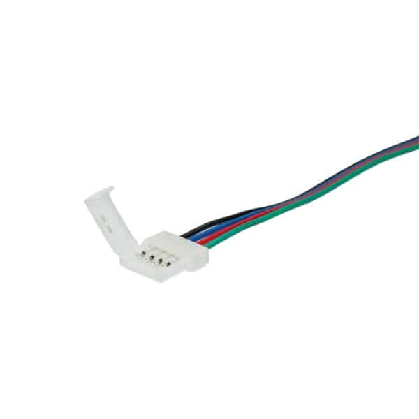 Start connector met kabel PCB 12mm - RGB