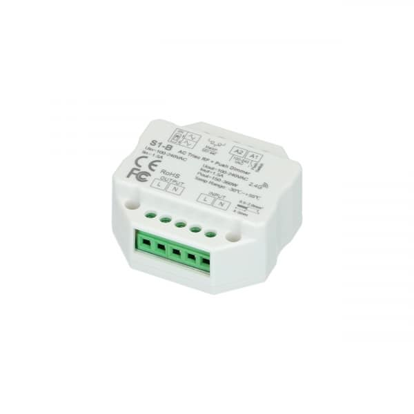 Universele dimmer S1-B - RF en push dim - Afbeelding 2