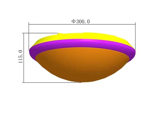 LED plafonniere met bewegingssensor en schemerfunctie - Type 3 - Afbeelding 2