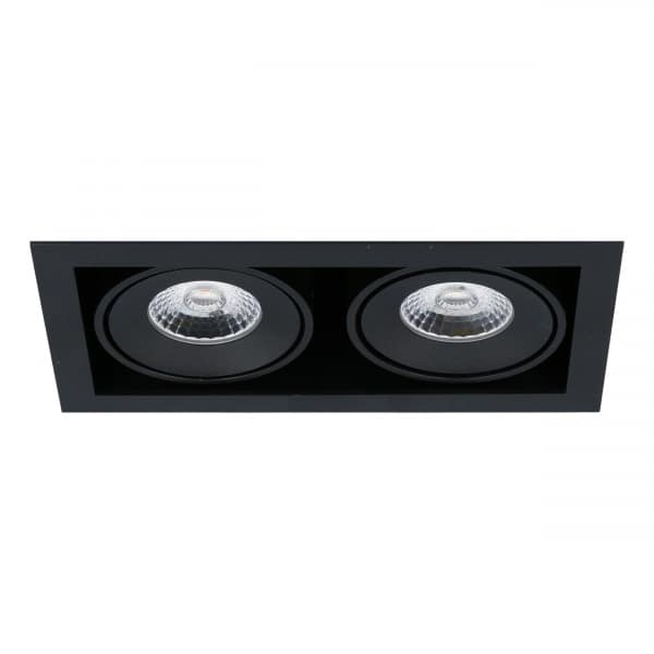 Inbouwspot Tetragon + trim 2L-zwart - Afbeelding 2