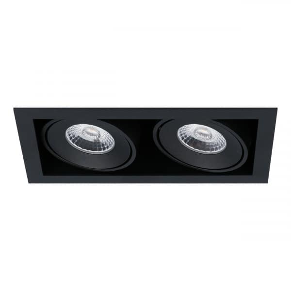 Inbouwspot Tetragon + trim 2L-zwart - Afbeelding 3