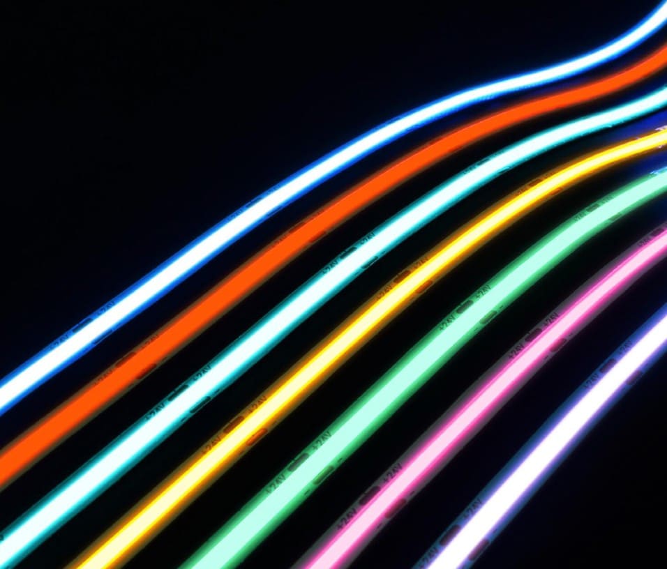 COB LED strip NEON Groen (480 LEDs/m 24V)