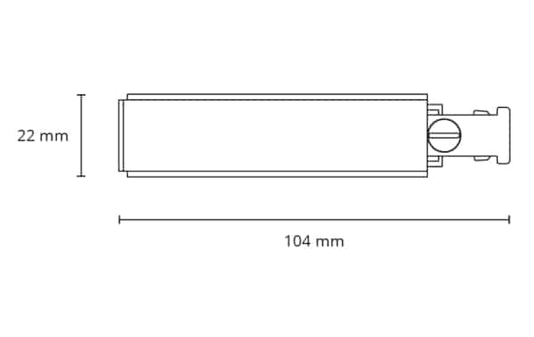 Zip 230V slim eindstuk voeding - Afbeelding 3