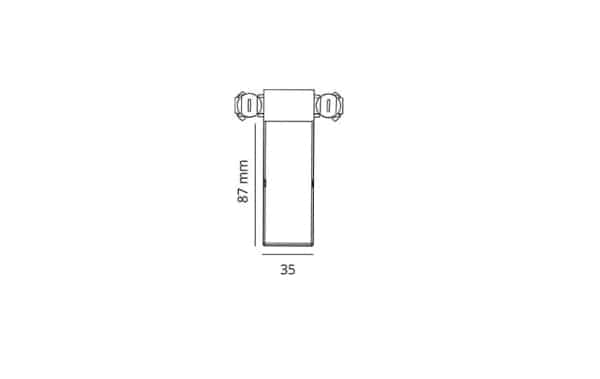 Zip 230V T-aansluitdoos 1+1 - Afbeelding 2